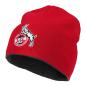 Preview: 1. FC Köln Wendebeanie "Stadtwappen" Rot 100 % Polyacryl