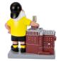 Preview: Borussia Dortmund BVB Gartenzwerg U-Turm mit LED