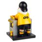 Preview: Borussia Dortmund BVB Gartenzwerg Kiosk Borussen Büdchen 22,5 cm