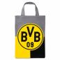 Preview: Borussia Dortmund BVB Wendebettwäsche Schwarz Gelb 135 x 200 cm
