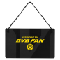 Preview: Borussia Dortmund BVB Türschild Fan beidseitig mit Stadionmotiv