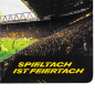Preview: Borussia Dortmund BVB Türschild Fan beidseitig mit Stadionmotiv