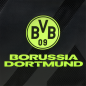 Preview: Borussia Dortmund BVB Sporttasche Neon Schwarz 53 x 35 x 31 cm