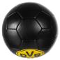 Preview: Borussia Dortmund BVB Fußball Schwarz Embossed Gr. 5 mit Logo
