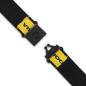 Preview: Borussia Dortmund BVB Schlüsselband Schwarz-Gelb 61,3 cm mit Logo