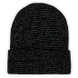 Preview: Borussia Dortmund BVB Reflective Beanie Schwarz mit Reflektorfäden