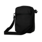 Preview: Borussia Dortmund BVB Festival II Schultertasche Retro Schwarz mit Logo