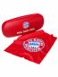 Preview: FC Bayern München Brillenetui Rot mit Logo