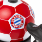 Preview: FC Bayern München Fahrradklingel Fußballform Rot/Weiß