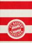 Preview: FC Bayern München Strandtuch Rot/Weiß 80x160 cm
