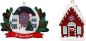 Preview: FC Bayern München Christbaumanhänger 2er-Set Polyresin