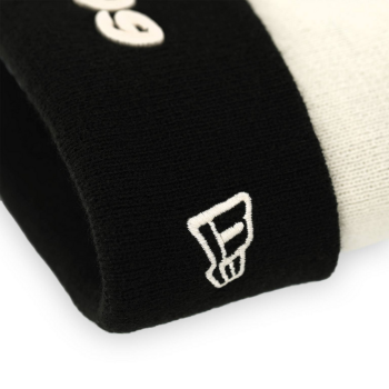 Preview: Borussia Dortmund BVB New Era Beanie BVB09 Offwhite-Schwarz