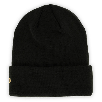 Preview: Borussia Dortmund BVB New Era Beanie Gold Schwarz mit Logo