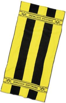 Borussia Dortmund BVB Handtuch Blockstreifen 50x100 cm
