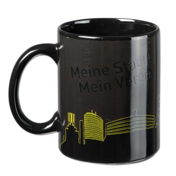 Preview: Borussia Dortmund BVB Zaubertasse Skyline 0,3 L
