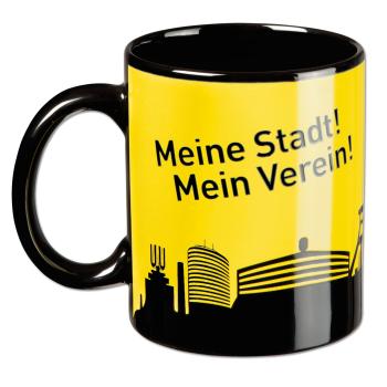 Preview: Borussia Dortmund BVB Zaubertasse Skyline 0,3 L