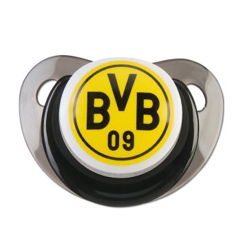 Preview: Borussia Dortmund BVB NUK Schnuller 2er-Set 6–18 Monate mit EMMA