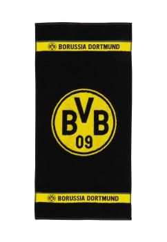 Borussia Dortmund BVB Duschtuch Emblem 70 x 140 cm