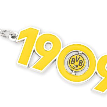 Preview: Borussia Dortmund BVB Schlüsselanhänger 1909 aus Metall