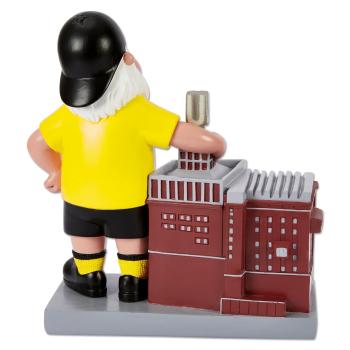 Preview: Borussia Dortmund BVB Gartenzwerg U-Turm mit LED
