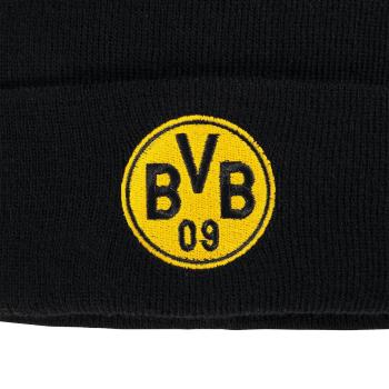 Preview: Borussia Dortmund BVB Logo Beanie schwarz