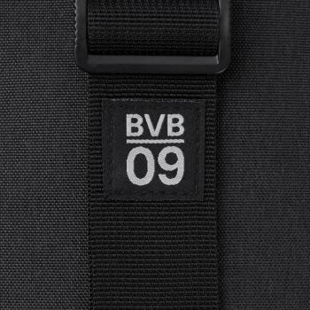 Borussia Dortmund BVB Explorer Bauchtasche Schwarz mit 2 Reißverschlussfächern