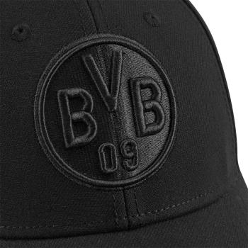 Preview: Borussia Dortmund BVB Cap Logo schwarz