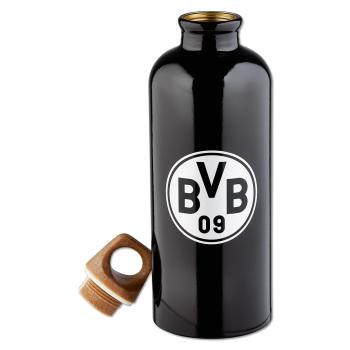 Preview: Borussia Dortmund BVB SIGG Trinkflasche Schwarz 0,6 l Aluminium