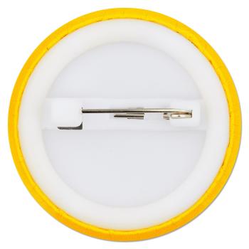 Preview: Borussia Dortmund BVB Ansteckbuttons 5er-Set mit EMMA & Logo