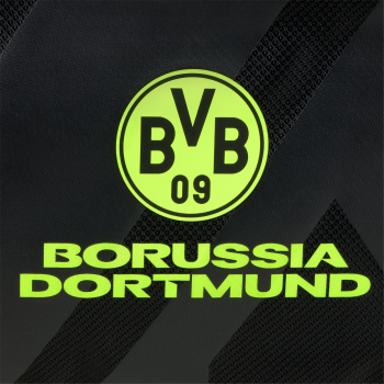 Preview: Borussia Dortmund BVB Sporttasche Neon Schwarz 53 x 35 x 31 cm