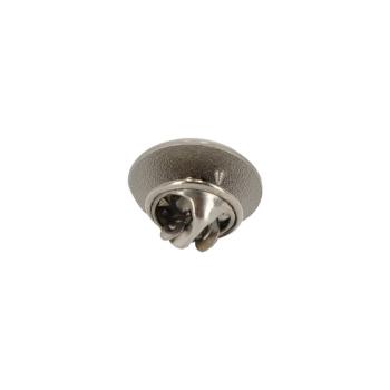 Preview: Borussia Dortmund BVB Logo-Pin Silber Matt 2 x 2 cm