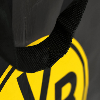 Preview: Borussia Dortmund BVB Tragetasche Leistungsträger Schwarz R-PET 45 cm