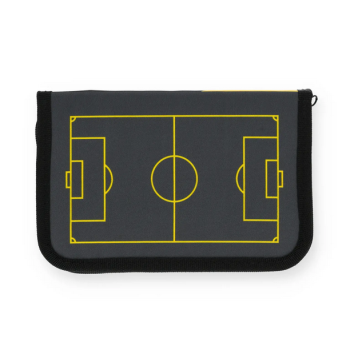 Preview: Borussia Dortmund BVB Schüleretui 2025 gefüllt mit Buntstiften