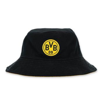 Preview: Borussia Dortmund BVB Wende-Fischerhut Festival Schwarz-Gelb Baumwolle