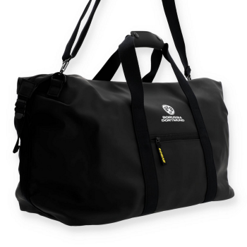 Preview: Borussia Dortmund BVB Weekender Reisetasche Schwarz 62 x 24 x 37 cm