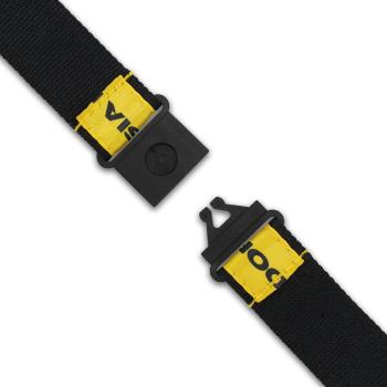 Preview: Borussia Dortmund BVB Schlüsselband Schwarz-Gelb 61,3 cm mit Logo