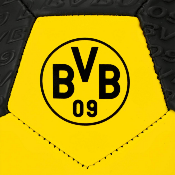 Preview: Borussia Dortmund BVB Mini-Fußball Relief Größe 1 Schwarz-Gelb