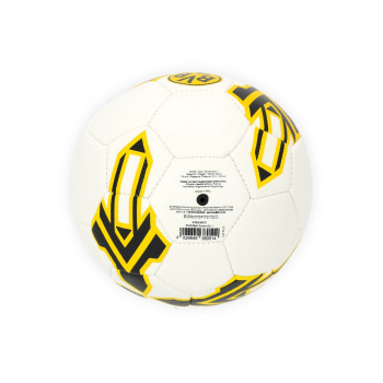 Preview: Borussia Dortmund BVB Mini-Fußball Arrow Größe 1 Weiß-Gelb mit Logo