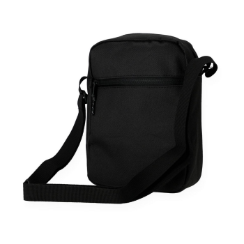 Preview: Borussia Dortmund BVB Festival II Schultertasche Retro Schwarz mit Logo