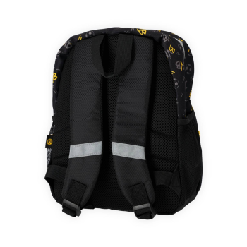 Preview: Borussia Dortmund BVB Kinder-Rucksack AOP Schwarz 30 x 25 x 12 cm