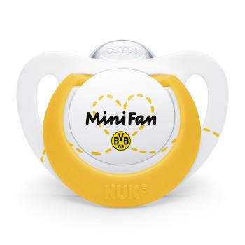 Preview: Borussia Dortmund BVB Schnullerset NUK Star 2er Set