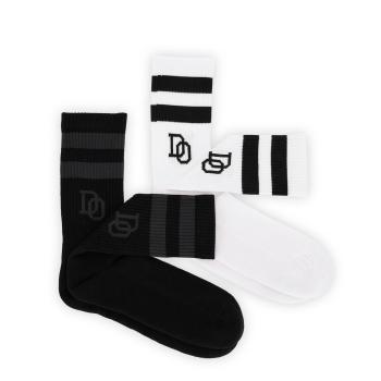 Preview: Borussia Dortmund BVB College Socken 2er Set Gr. 39-46