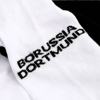 Preview: Borussia Dortmund BVB Sneaker Socken 2er Set Gr. 39-46