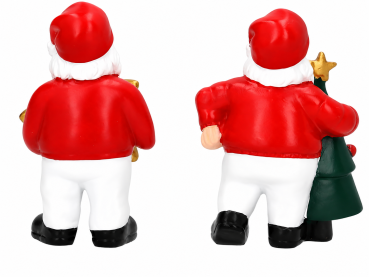 Preview: FC Bayern München Weihnachtsfiguren 2er-Set Polyresin
