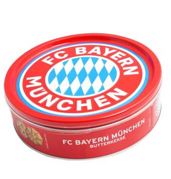 FC Bayern München Butter Cookies 340g in Metallbox