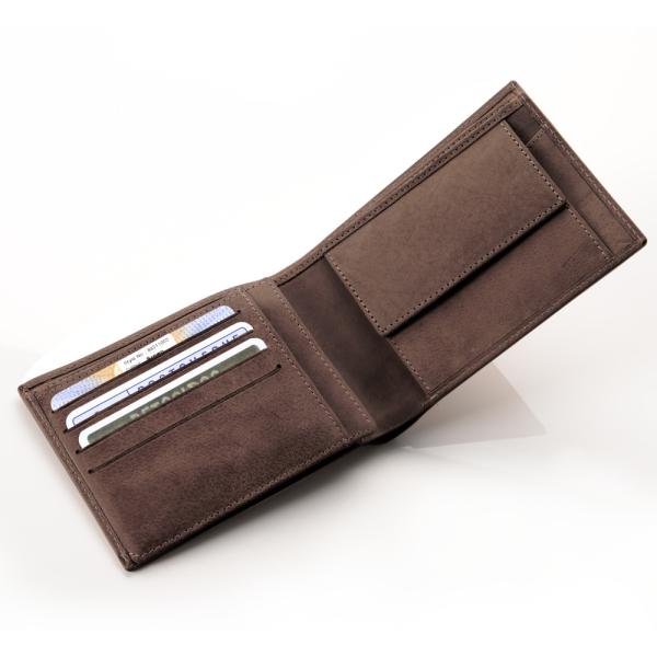 1. FC Köln Herren Ledergeldbörse Geldbörse Portemonnaie 12,5 x 9,5 x 2,5 cm