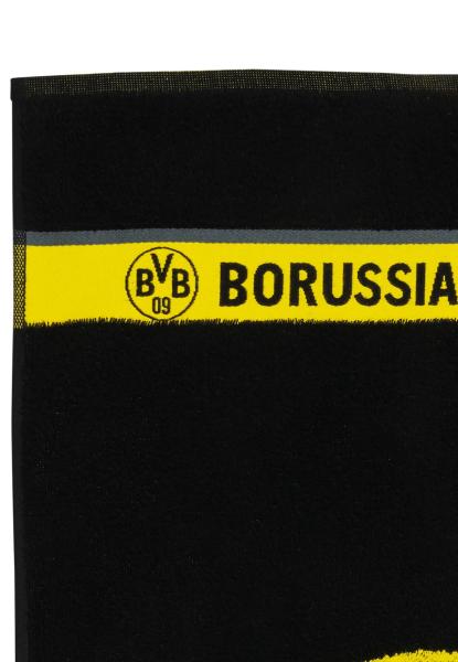 Borussia Dortmund BVB Duschtuch Emblem 70 x 140 cm