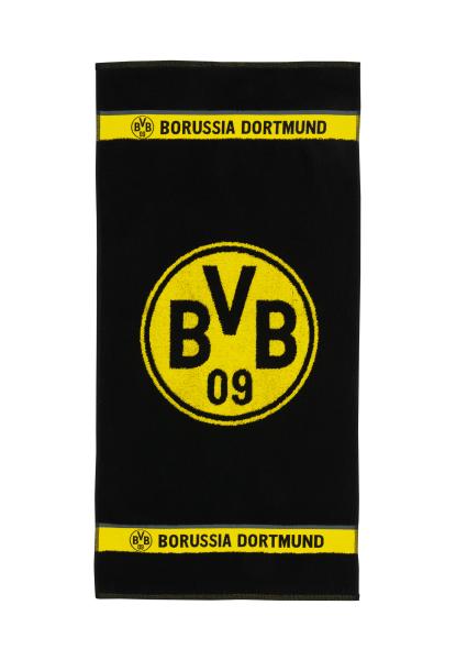 Borussia Dortmund BVB Duschtuch Emblem 70 x 140 cm