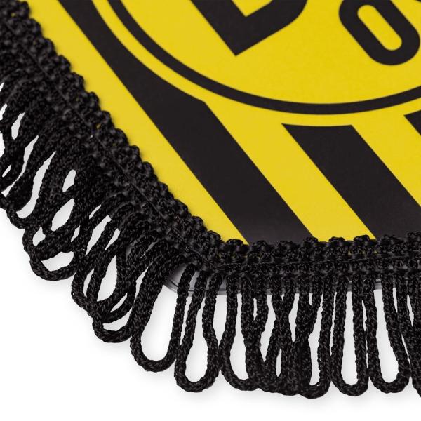Borussia Dortmund BVB Autobanner Logo 11 x 14 cm