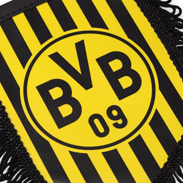 Borussia Dortmund BVB Autobanner Logo 11 x 14 cm